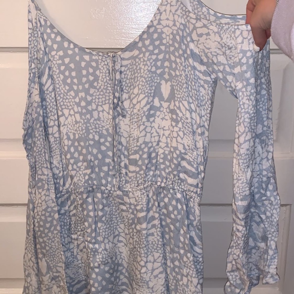 Light Blue Romper - Picture 3 of 3